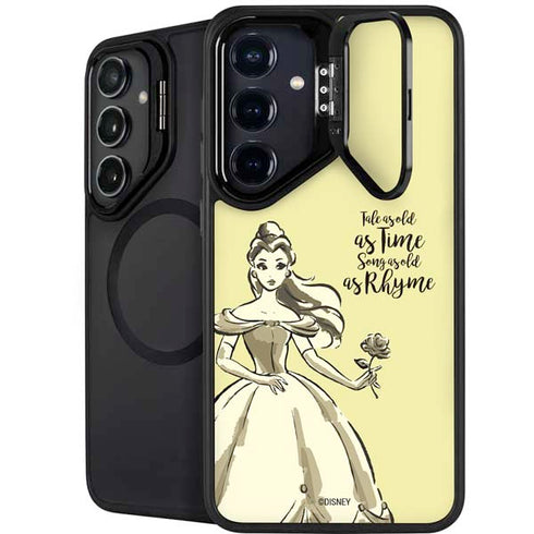 Disney Princess Belle Tale As Old As Time Art Galaxy S25 Kickstand Case